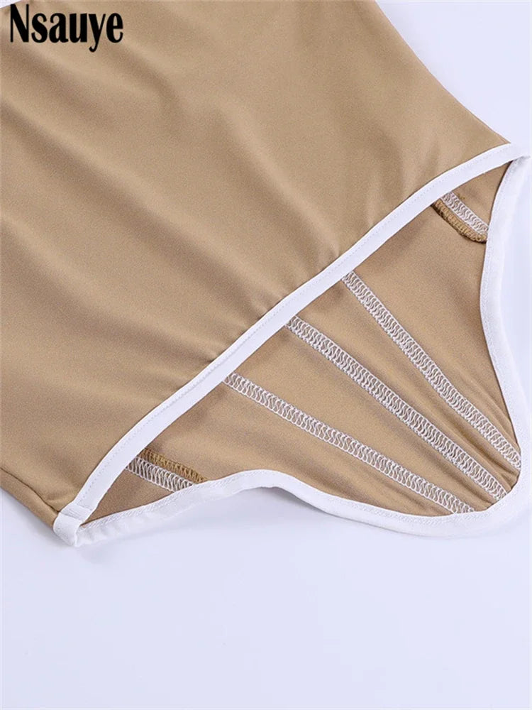 Nsauye Strapless Party Off Shoulder Women Tube Summer Corset Y2K Crop Tops Skinny Fashion 2023 Sexy Club Mini Tank Tops Backless