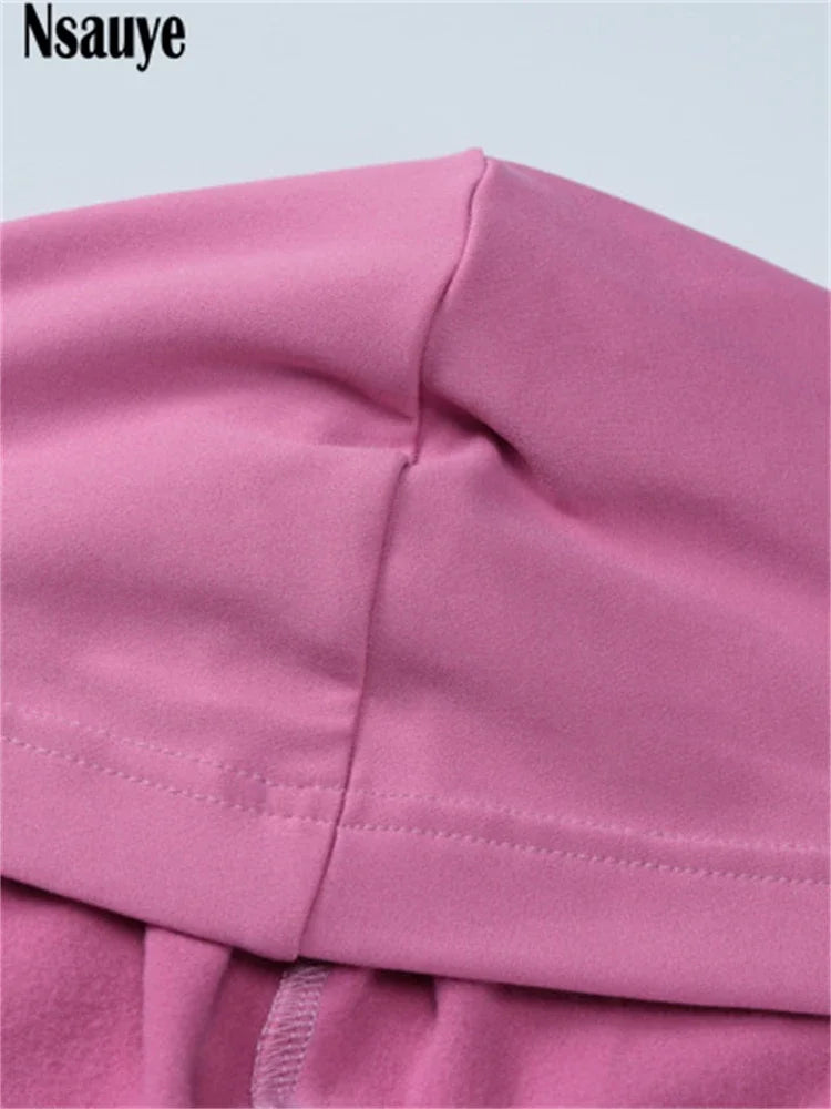 Nsauye Ladies Elegant Long Sleeve Hooded Long Dresses 2023 Winter Casual Women Slim Holiday Party Sexy Bodycon Dress Vestidos